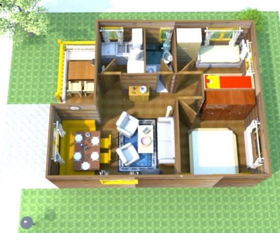 Blockhaus Hedwig Villa Stamsried Rom bilde